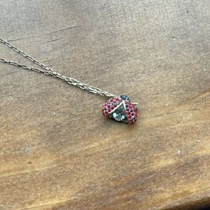 Swarovski Ladybug necklace